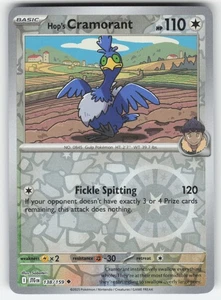 Hop's Cramorant Reverse Holo Uncommon SV09: Journey Together 138/159 Pokemon - Picture 1 of 2