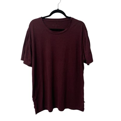 Camisa masculina 7 diamantes núcleo desempenho stretch GG borgonha urze - Imagem 1 de 4