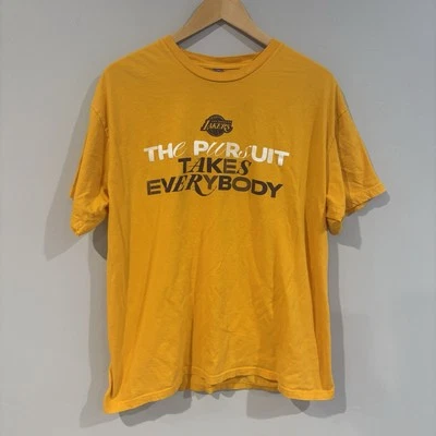 Los Angeles Lakers Play-Off T shirt Game 3 Round 1 2024 SZ XL - Image 1 of 4