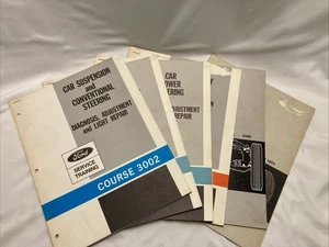 Vintage 1960s Ford Service Training Booklets Manuals  Lot of 6; 3002 3101 3102 - Bild 1 von 7