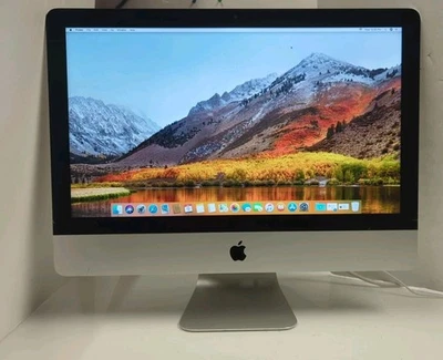 Apple iMac 21.5" 2014 A1418 i5-4260U 1.4GHz/ 8GB RAM 240GB SSD/10.13 (READ) - - Image 1 of 4