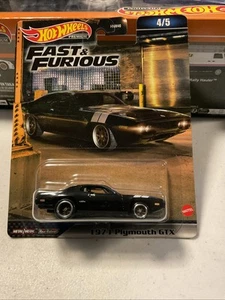 Hot Wheels 1971 PLYMOUTH GTX FAST AND FURIOUS PREMIUM B CASE 2023 - Picture 1 of 2