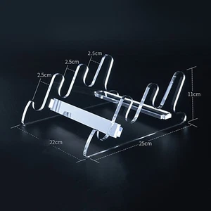 Universal Transparent Acrylic Game Keyboard Stands Convenient Removable Bracket - Photo 1/6