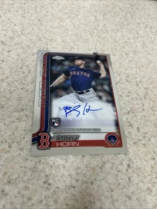 2025 Topps Chrome BAILEY HORN Tigers Red Sox #RA-BHO RC Auto - Picture 1 of 1