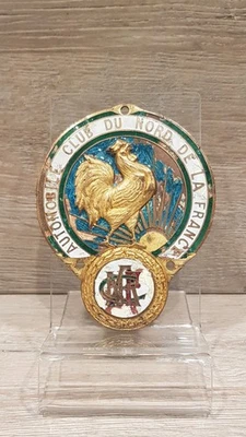 Vintage Automobile Club du Nord de la France Grille Badge, circa 1950's - Image 1 of 4