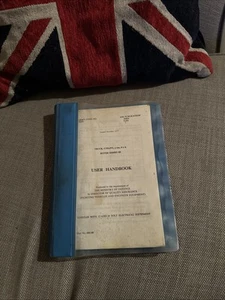 LAND ROVER 1977 ARMY ISSUE - MINISTRY MANUAL - OWNERS HANDBOOK - USER GUIDE FOLD - Bild 1 von 10