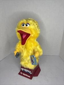 Vintage Applause Sesamstraße großer Vogel 12 Zoll Golfschläger Kopf/Handpuppe Plüsch Neu aus altem Lagerbestand - Bild 1 von 14
