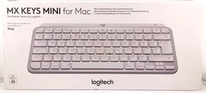 Klawisze Logitech MX Mini do komputerów Mac - klawiatura bezprzewodowa podświetlana - jasnoszara - Zdjęcie 1 z 1