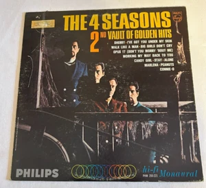 The Four Seasons 2nd Vault of Golden Hits Vinyl Record LP - Picture 1 of 2