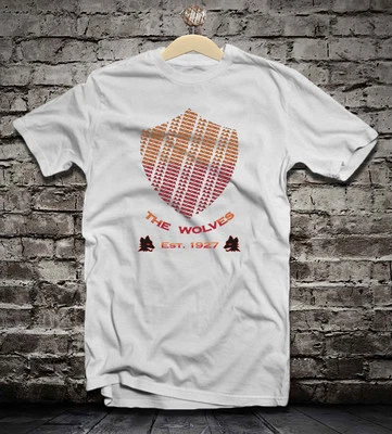 Camiseta camiseta de futebol AS Roma emblema preto branco cores - Imagem 1 de 3