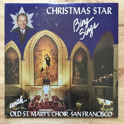 *NEW RARE* BING CROSBY Sings Christmas Star w/Old St Marys Choir San Francisco - Image 1 of 4
