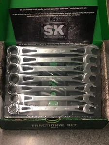 SK PROFESSIONAL TOOLS SET WR RATCH 7PC FR SKT80049 - Picture 1 of 1