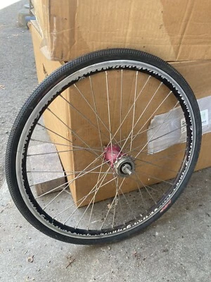 racing rear wheel crupi hub and odyssey t1000 mini rim - Image 1 of 4