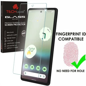 Protector de pantalla TECHGEAR Finger ID VIDRIO TEMPLADO para Google Pixel 6a (5G) - Imagen 1 de 8