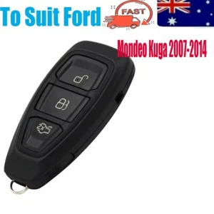 Complete Remote Key Fob To Suit Ford Mondeo Kuga 2007-2014 433MHz 4D63 80Bit 3B - Picture 1 of 4