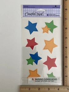 Pegatinas color primario estrellas cosidas toque creativo American Greetings - Imagen 1 de 1