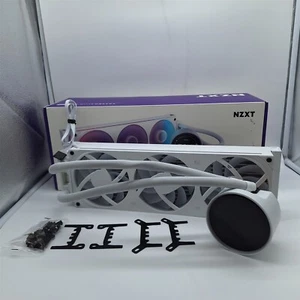 NZXT Kraken Elite 360 RGB 2024 AIO CPU Liquid Cooler - 360mm Radiator - White - Bild 1 von 3