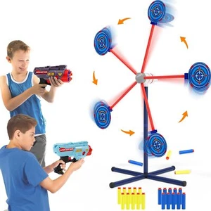Shooting Games Toys Set for Boys, Kids Toys Outdoor Indoor Games with Moving ... - Picture 1 of 6