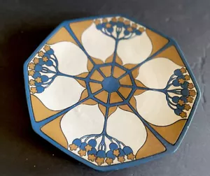 Mettlach Villeroy and Boch Holundermuster Keramikplatte 7" 3096 lesen - Bild 1 von 4