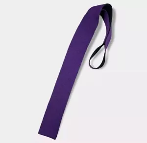 BOGGI Solid Purple/Gray Knit Wool Blend LUXURY Slim Tie HANDMADE ITALY - Bild 1 von 4