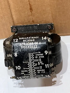 Vintage Ballastran Transformer BC3069 674-5048-009 TF5SX03ZZ - Picture 1 of 8