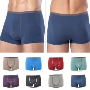 Intimo Da Uomo Boxer Da Ragazzo In Cotone Di Bambù Slip Sportivi ▼ - Zdjęcie 1 z 22