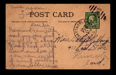 Карта RPO 1910 Monett & Oklahoma - L20988 - Изображение 1 из 2