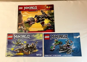 Lego Manuals / Instruction Booklets - Lot of 3 Ninjago - Picture 1 of 1