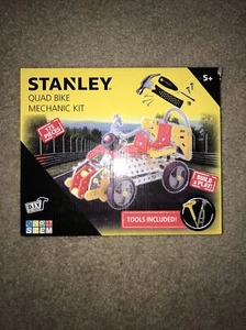 Stanley Quad Bike Mechanic Kit, Build & Play, 175 Pieces, With Tools Ages 5  (M) - Picture 1 of 3
