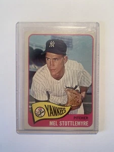 1965 Topps - Mel Stottlemyre #550 - Picture 1 of 2