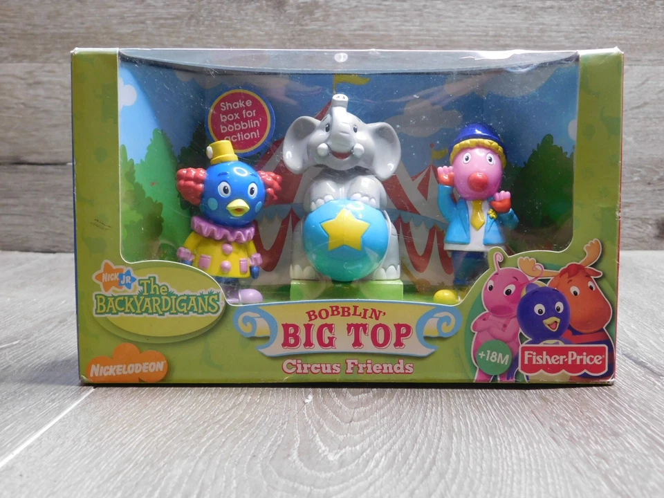 Fisher Price The Backyardigans Bobblin' Big Top Circus Friends Playset Retired - Image 1 of 4