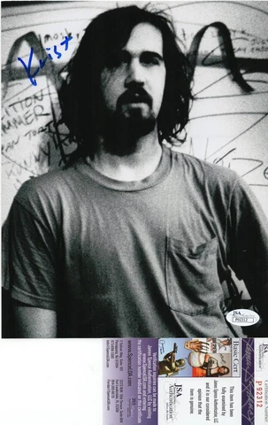 Krist Novoselic Signed 8x10 w/ JSA COA #P92312 Nirvana Cover