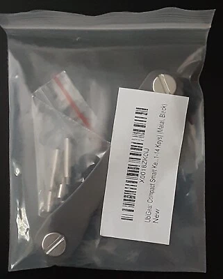 UbGear Compact Smart Key Holder (1-14 Keys) + USB key 16GB, Metal, Black. NEW - Image 1 of 4