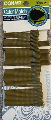 Conair Pin & Match Blend-In Color Bobby Pins 90 Count Blonde 2013 - Image 1 of 2
