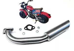 Exhaust Header for Massimo MB200 Mini Bike, Coleman BT200X, CT200U, CT200U-EX - Picture 1 of 8