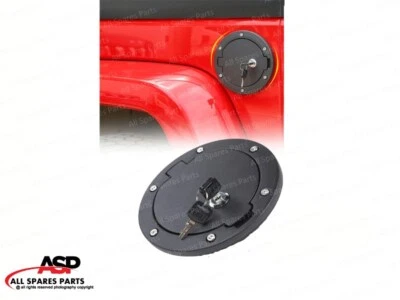 Cubierta de tapa de combustible con bloqueo para Suzuki Samurai SJ410/SJ413 - Magnética Foto 1 de 4