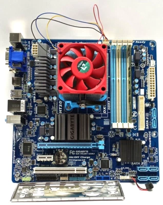 Gigabyte GA-78LMT-USB3 Rev. Placa madre 5.0 AMD FX-4100@3.00 4GB RAM +I/O CB461! Foto 1 de 4