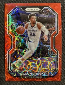 2020 Panini Prizm Dillon Brooks 71/88 Red Choice #70 Grizzlies Card - Foto 1 di 2