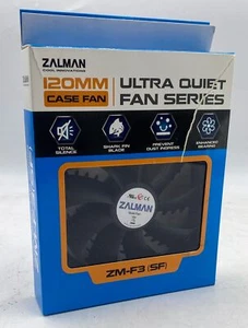Zalman ZM-F3 (SF) 120mm Shark Fin Blade Case Fan - Picture 1 of 5