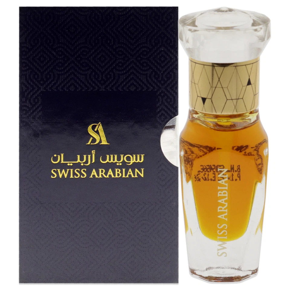 Óleo perfumado Mukhalat Dhahabi da Swiss Arabian - Fragrância unissex - 0,4 oz - Imagem 1 de 1