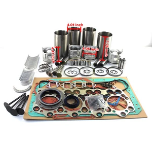 Kit de reconstrucción de motor 4D34 4D34T 3,9 L para camión canter Mitsubishi Kobelco Fuso FE - Imagen 1 de 7