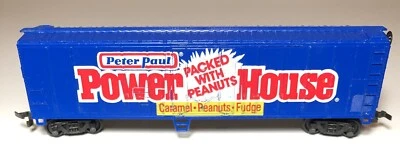 Vintage Bachmann HO Scale Peter Paul Powerhouse Electric Train Box Car - Image 1 of 4