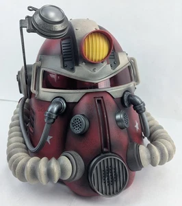 Fallout 76 T-51B-NC Power Armor Helmet - Nuka Cola Gamestop Exclusive - Picture 1 of 18