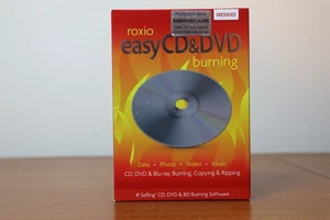 Roxio Easy CD and DVD Burning Software CD-ROM Disc 2005 - Picture 1 of 2