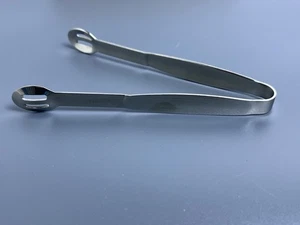 Vintage Oneida 18/8 Edelstahl Glatter Griff Eis Lebensmittel Zange - Bild 1 von 7