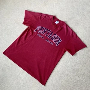 Vintage 90s USA Graphic Sports Tee Large - Picture 1 of 5