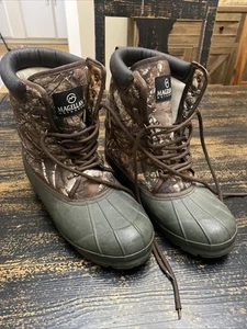Magellan Outdoors Men’s Camo Outdoor/Hunting/Winter Boots Size Men’s 10 - Picture 1 of 7