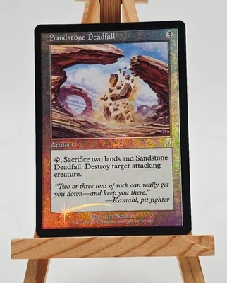 Sandstone Deadfall Odyssey (ODY) Magic EN (Sandsteineinsturz) 307/350 FOIL - Bild 1 von 2