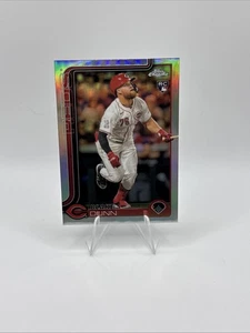 Topps Chrome 2025 - Blake Dunn - #161 Refractor Rookie RC Reds - Imagen 1 de 4
