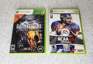 Battlefield 3 Limited Edition & EA Sports NCAA 2008 Football Microsoft Xbox 360 - Picture 1 of 5